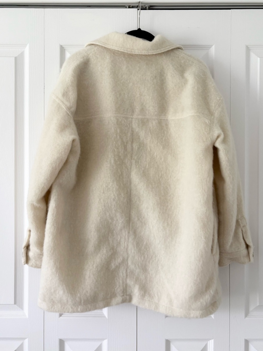 Universal Thread Cream Long Shacket - Picture 2 of 3